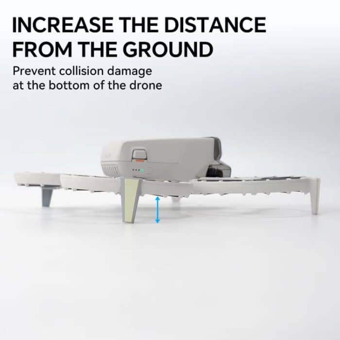 For DJI Flip RCSTQ Folding Detachable Luminous Booster Stand Drop and Scratch Resistant Protective Stand, 1pair Tripods+Sticker – Bild 3