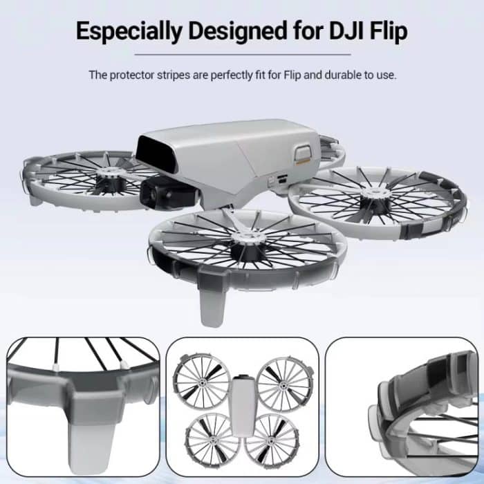 For DJI Flip RCSTQ Paddle Impact Protector Cushioning Anti-scratch and Anti-bump Ring – Bild 4