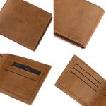 Horizontal Purse Retro Men Short Wallet Student Leather Wallet Money Clip – Bild 5