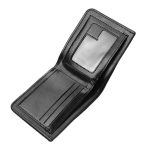 Men Leather Wallet Can Put Driver License Leather Short Money Clip Purse – Bild 3