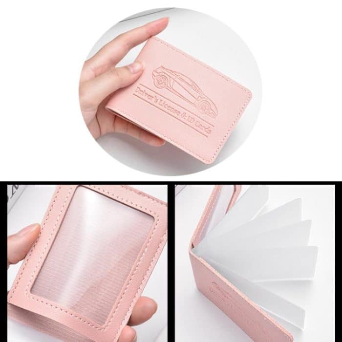 Multi-card Driver License Card Holder Women Driving License Leather Protective Case ID Credit Card Bag, 2 Card Slot, 4 Card Slot, 6 Card Slot, 8 Card Slot, 10 Card Slot – Bild 5