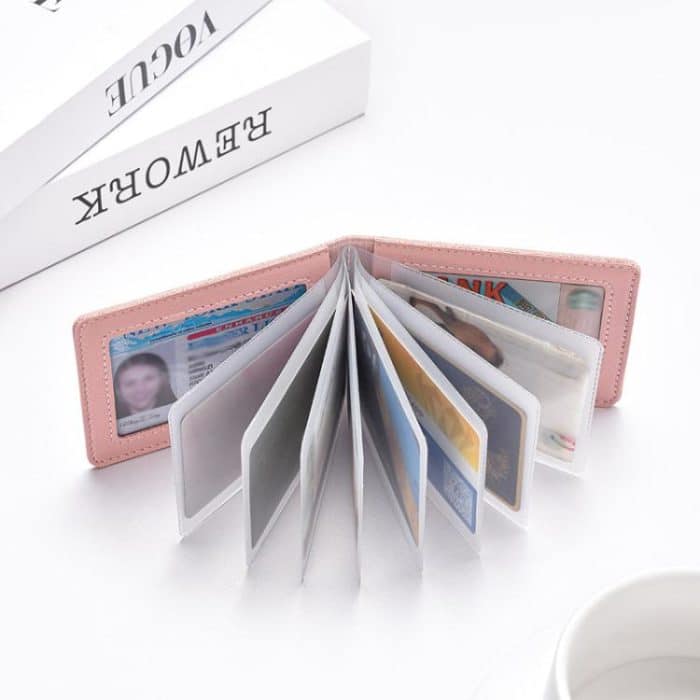 Multi-card Driver License Card Holder Women Driving License Leather Protective Case ID Credit Card Bag, 2 Card Slot, 4 Card Slot, 6 Card Slot, 8 Card Slot, 10 Card Slot – Bild 8
