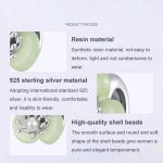 S925 Sterling Silver Flower Pearl Silicone Spacer Beads Jewelry Bead Accessories – Bild 5