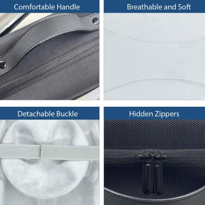 For Meta Quest 3 VR Glasses Storage Case EVA Anti-Pressure Hard Shell Storage Bag – Bild 8