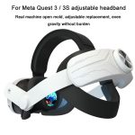 For Meta Quest 3 / 3S Adjustable Headband No Face Pressure VR Head Strap Accessories – Bild 4