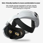 For Meta Quest 3 / 3S Adjustable Headband No Face Pressure VR Head Strap Accessories – Bild 6