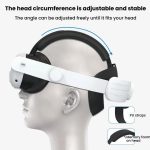 For Meta Quest 3 / 3S Adjustable Headband No Face Pressure VR Head Strap Accessories – Bild 8