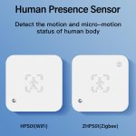 Human Presence Sensor Millimeter Wave Radar Detection Built-in Illuminance Sensor, Tuya WiFi Square, Tuya WiFi Round, Tuya Zigbee Square, Tuya Zigbee Round – Bild 2