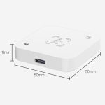 Human Presence Sensor Millimeter Wave Radar Detection Built-in Illuminance Sensor, Tuya WiFi Square, Tuya WiFi Round, Tuya Zigbee Square, Tuya Zigbee Round – Bild 14