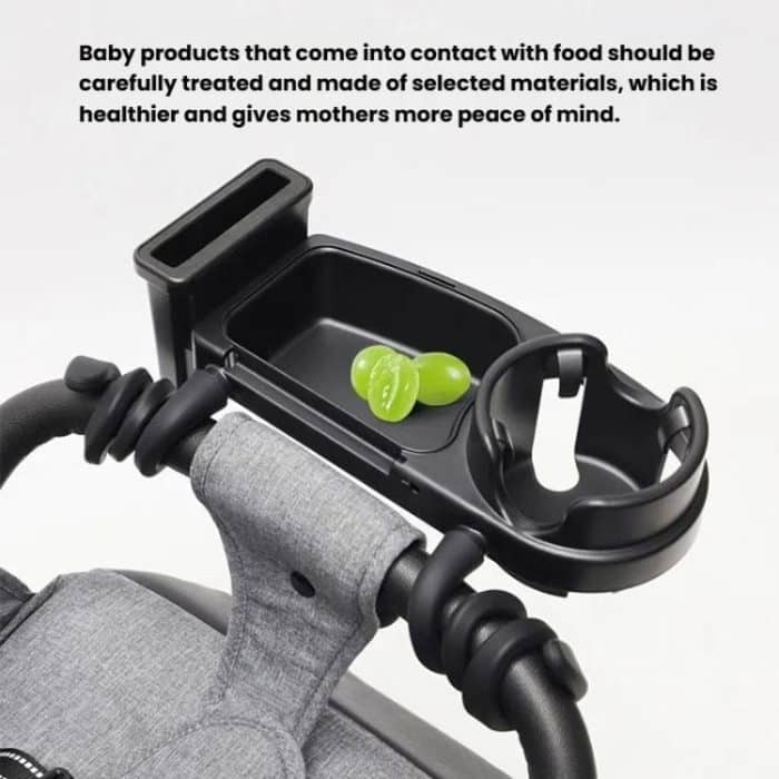3 in 1 Wap-around Baby Stroller Tray Cup Holder – Bild 6