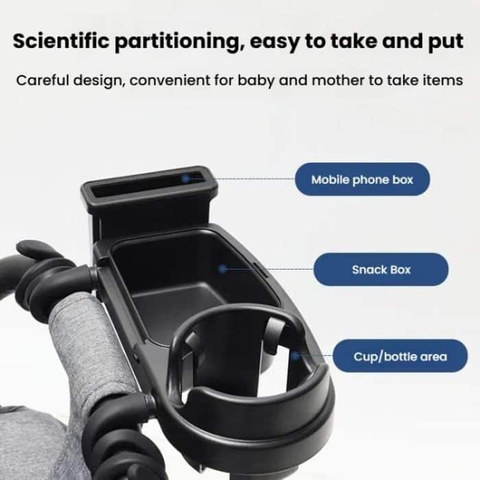 3 in 1 Wap-around Baby Stroller Tray Cup Holder – Bild 8