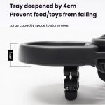 Universal Baby Stroller With Dining Tray And Storage Rack – Bild 7