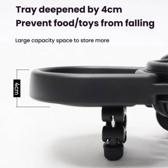 Universal Baby Stroller With Dining Tray And Storage Rack – Bild 7