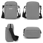Dibaoleiou Lightweight Multifunction Mobile Phone Bag Men Casual Canvas Bag Shoulder Small Backpack – Bild 5