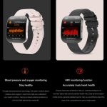 QS08 1.85 Inch Full-Screen Smart Watch with Real-Time Heart Rate/Blood Glucose/Blood Oxygen Monitor, SOS Alert, Sleep Tracking – Bild 11