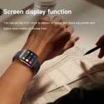 QS08 1.85 Inch Full-Screen Smart Watch with Real-Time Heart Rate/Blood Glucose/Blood Oxygen Monitor, SOS Alert, Sleep Tracking – Bild 14