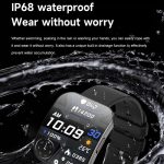 QS08 1.85 Inch Full-Screen Smart Watch with Real-Time Heart Rate/Blood Glucose/Blood Oxygen Monitor, SOS Alert, Sleep Tracking – Bild 15