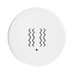 Kompatibler Tuya ZigBee Smart Vibration Tilt Sensor Echtzeit Shock Alarm Sicherheitsschutz