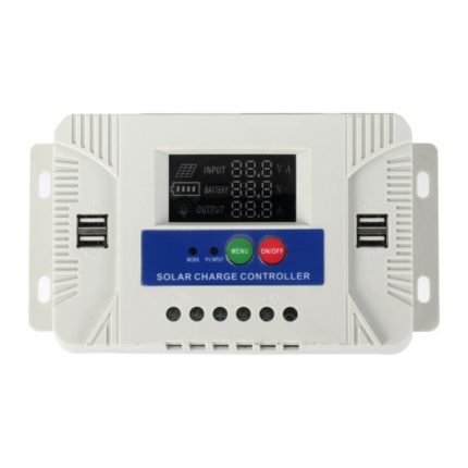 12V 24V Setup-Free Color Screen Luminous Display Solar Controller PV Solar Charge Controller, 10A, 20A, 30A, 40A, 50A, 60A