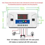 12V 24V Setup-Free Color Screen Luminous Display Solar Controller PV Solar Charge Controller, 10A, 20A, 30A, 40A, 50A, 60A – Bild 5