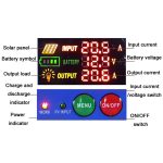 12V 24V Setup-Free Color Screen Luminous Display Solar Controller PV Solar Charge Controller, 10A, 20A, 30A, 40A, 50A, 60A – Bild 7