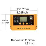 12V 24V Solar Controller PV Solar Charge Controller With LCD Display, 10A, 20A, 30A – Bild 5