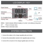 12V 24V Solar Controller PV Solar Charge Controller With LCD Display, 10A, 20A, 30A – Bild 7