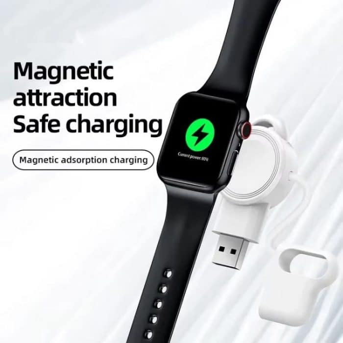 For Apple Watch 1/2/3/4/5/6/7/8/9/10/SE Magnetic Wireless Charger Mini Portable Smart Charger – Bild 6