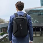 Wiersaam Men Anti-Theft Business Travel Backpack Water-Resistant Laptop Backpack With USB Charging Port, WY1330 Black, WY1330 Gray – Bild 8