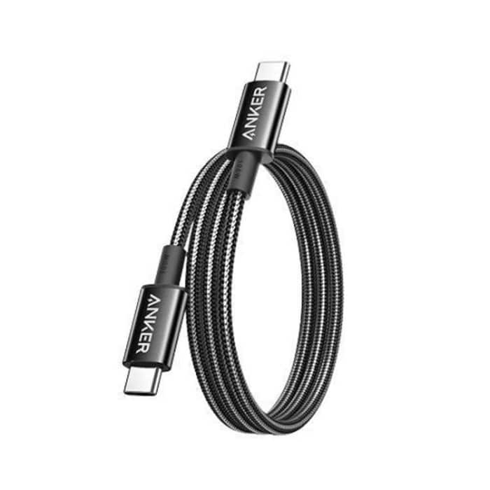 ANKER A8060 1.5m 240W PD Fast Charging Dual Type-C Charging Cable Braided Data Cable – Bild 1