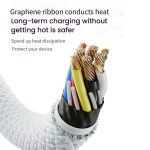 ANKER A8060 1.5m 240W PD Fast Charging Dual Type-C Charging Cable Braided Data Cable – Bild 5