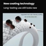 ANKER A8060 1.5m 240W PD Fast Charging Dual Type-C Charging Cable Braided Data Cable – Bild 8