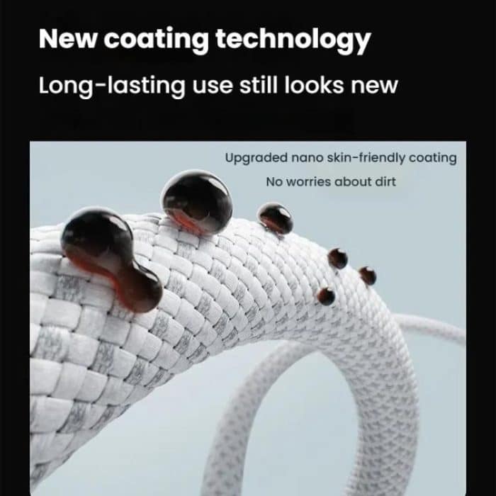 ANKER A8060 1.5m 240W PD Fast Charging Dual Type-C Charging Cable Braided Data Cable – Bild 8