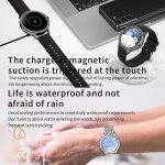 Bluetooth Calling AI Voice Assistant Life Waterproof Sports Smartwatch, Black Silicone Strap, Gold Pink Silicone Strap, Silver Gray Silicone Strap, Gold Rough Steel Strap+Pink Silicone Strap, Silver Rough Steel Strap+Gray Silicone Strap... – Bild 8