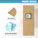 9 Stück Papierstaubbeutel für Kirby G4/G5 Staubsauger – Bild 4