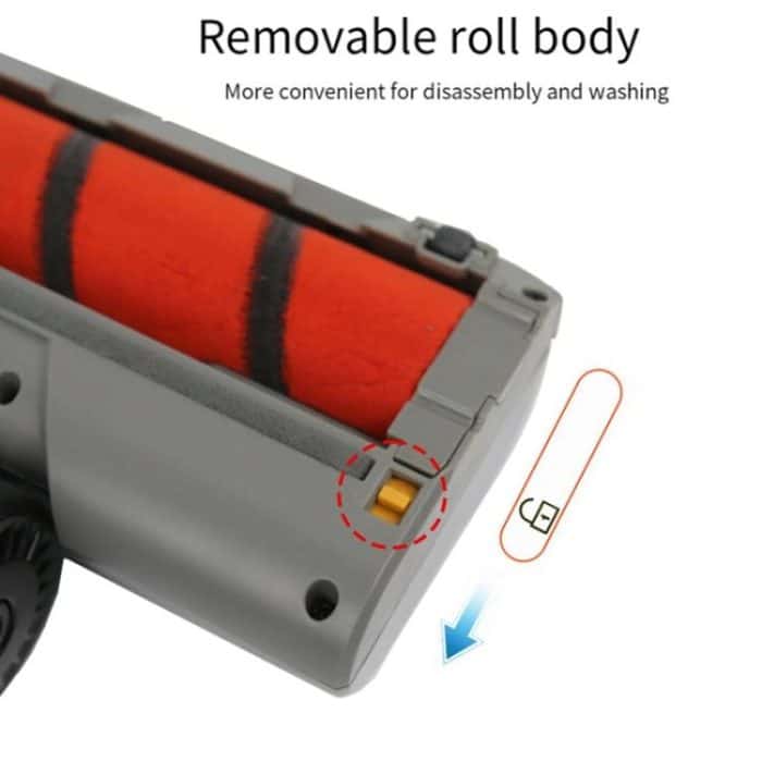For UWANT V100 / V200 Vacuum Cleaner Soft Roller Brush Head Attachment Replacement – Bild 4