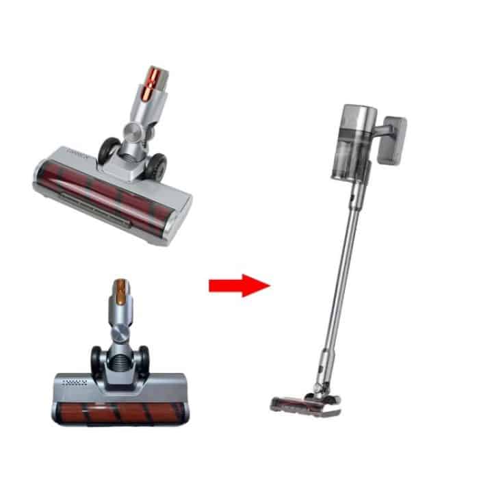 For UWANT V100 / V200 Vacuum Cleaner Soft Roller Brush Head Attachment Replacement – Bild 5