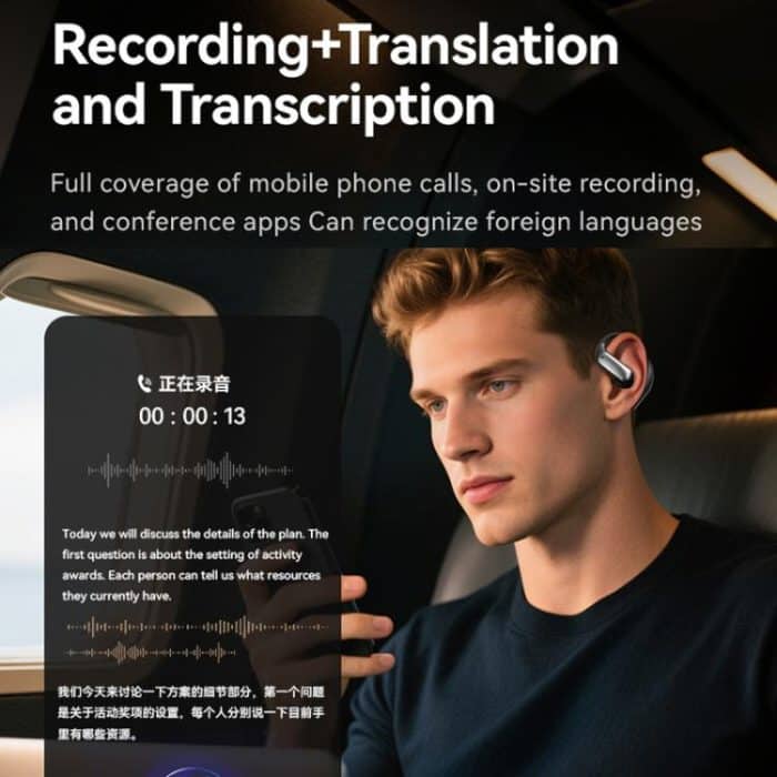 M127 AI Smart Translation Bluetooth Earphones – Bild 12