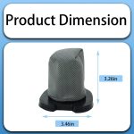 2 stücke Für Shark CH701 Staubsauger Teil Austauschbare Waschbar Hohe Effizienz Reinigung Filter Patrone – Bild 3