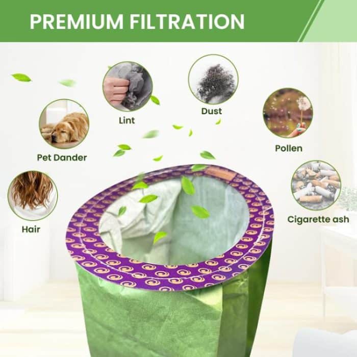 Vacuum Cleaner Accessories Paper Bag Dust Collection Bag, 3pcs For ProTeam 100331 – Bild 4