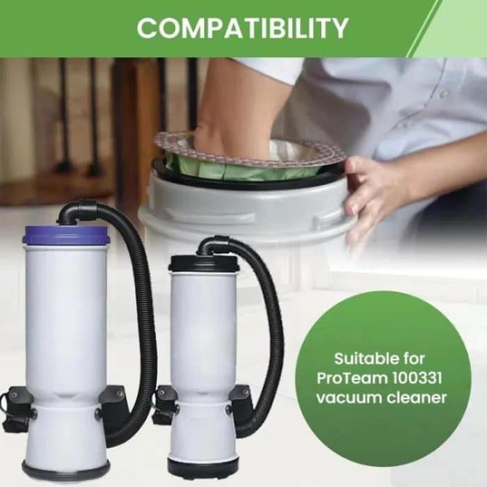 Vacuum Cleaner Accessories Paper Bag Dust Collection Bag, 3pcs For ProTeam 100331 – Bild 5
