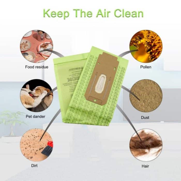 2 stücke Für Oreck CC Staubsauger Papier Tasche Staub Sammlung Tasche – Bild 5