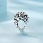 S925 Sterling Silver Oxidized Bouquet Bracelet Beads – Bild 2