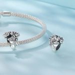 S925 Sterling Silver Oxidized Bouquet Bracelet Beads – Bild 3