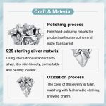 S925 Sterling Silver Oxidized Bouquet Bracelet Beads – Bild 4