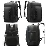 BANGE BG-3055 Men Large Capacity Shoulder Bag Expanded Capacity Business Travel Backpack – Bild 3