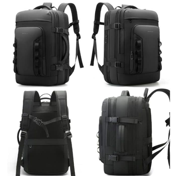 BANGE BG-3055 Men Large Capacity Shoulder Bag Expanded Capacity Business Travel Backpack – Bild 3