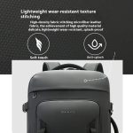 BANGE BG-3055 Men Large Capacity Shoulder Bag Expanded Capacity Business Travel Backpack – Bild 10