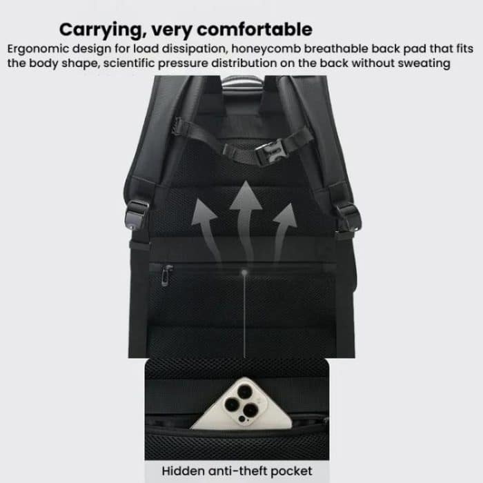 BANGE BG-3065 Business Workplace Shoulder Bag Large Capacity Computer Men Bag – Bild 11