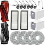 For Roborock P20 Pro / Qrevo Curve Robot Vacuum Cleaner Replacement Parts, 15 In 1 Kit